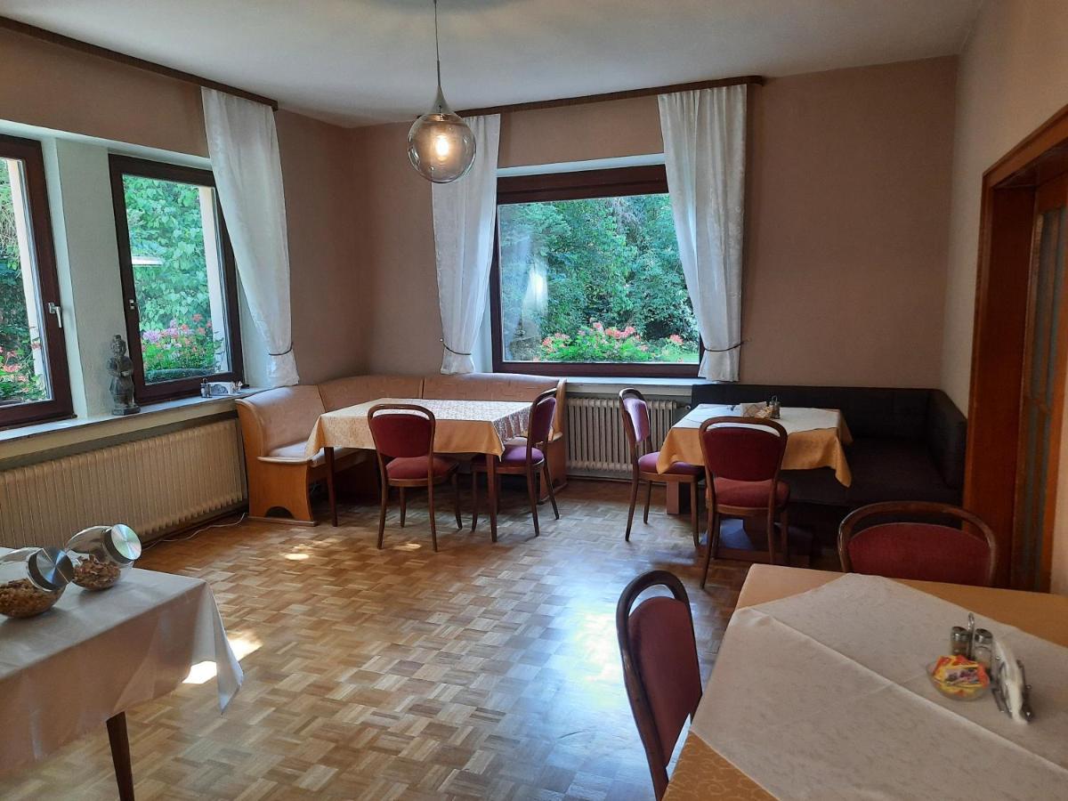 Hotel Pension Bluechersruh Bad Berneck im Fichtelgebirge Kültér fotó