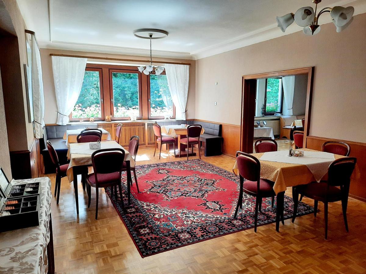 Hotel Pension Bluechersruh Bad Berneck im Fichtelgebirge Kültér fotó