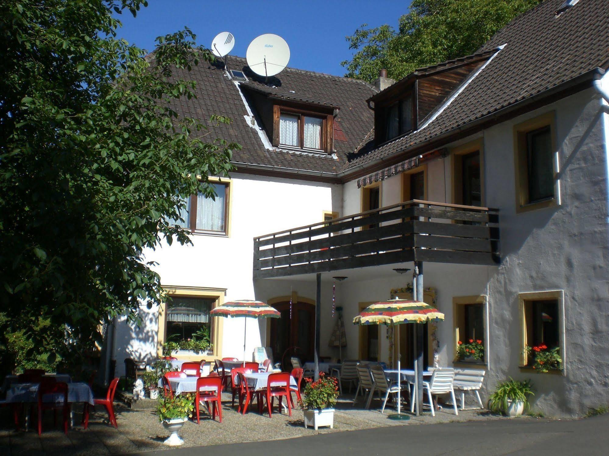 Hotel Pension Bluechersruh Bad Berneck im Fichtelgebirge Kültér fotó